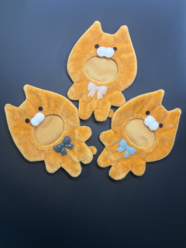 8cmぬい用着ぐるみ 猫(色:キャラメル)着用ぬいサイズ諸注意あり
