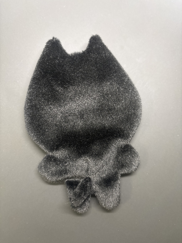 8cmぬい用着ぐるみ 黒ねこ(着用ぬいサイズ諸注意あり)