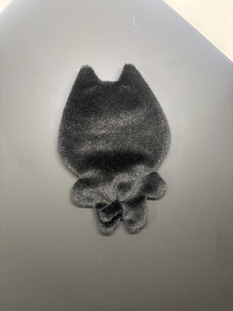 8cmぬい用着ぐるみ 黒ねこ ※着用ぬいサイズ諸注意あり