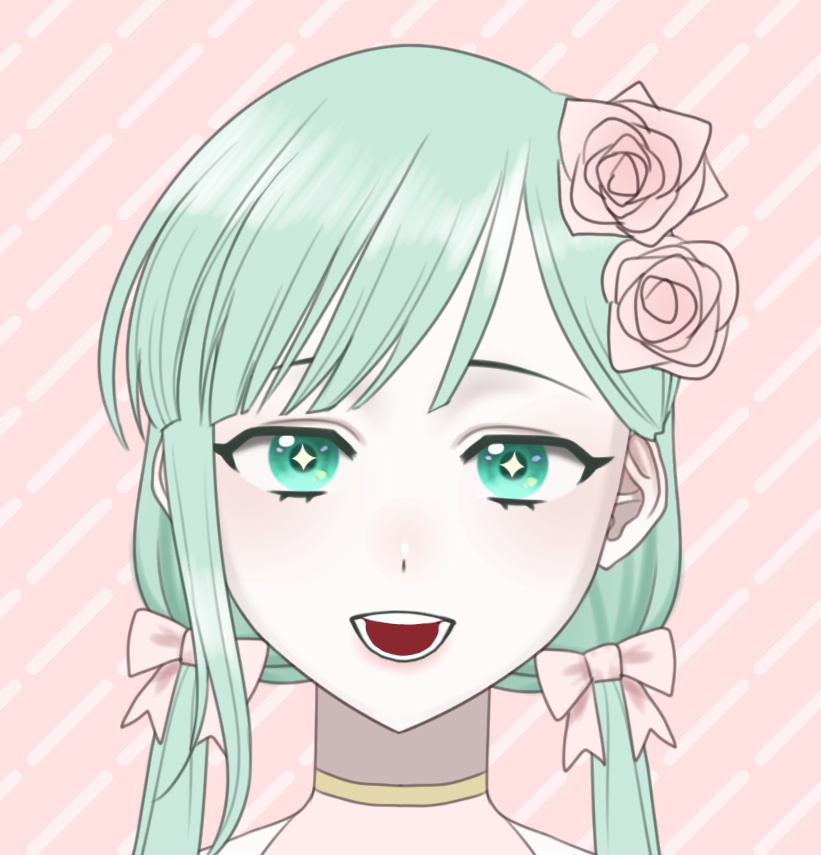 Live2D Model Cyan