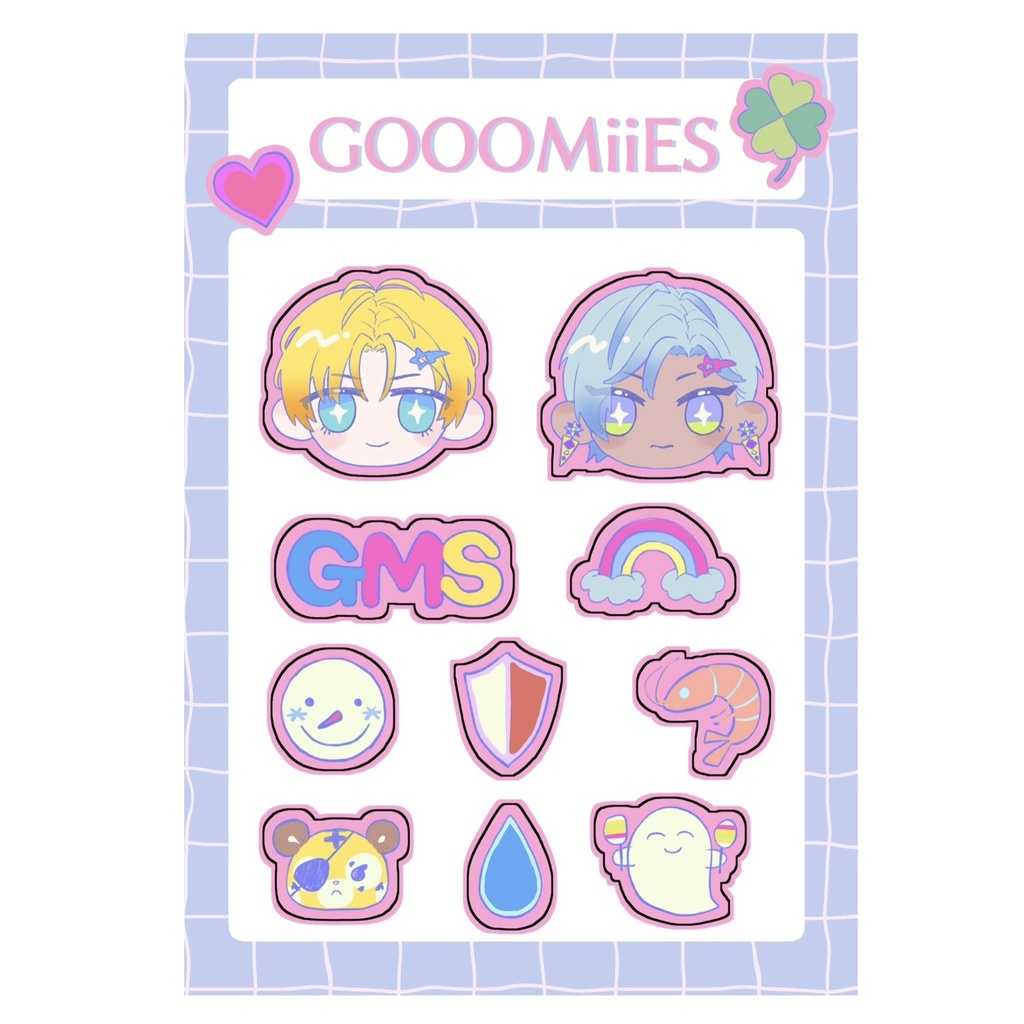 ゴーミーズキラキラシール