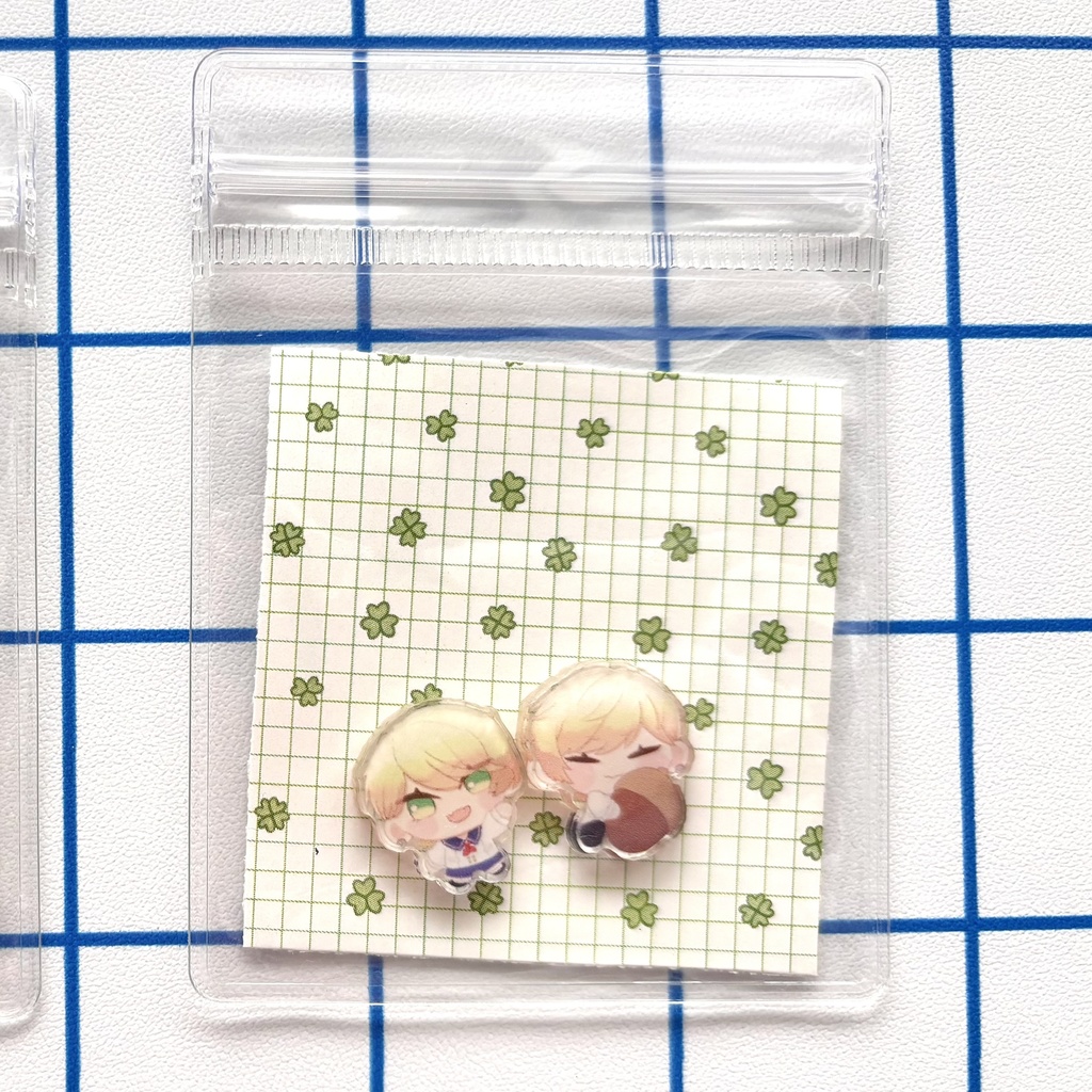 シャカシャカアクリルパーツ メリッサ・キンレンカ