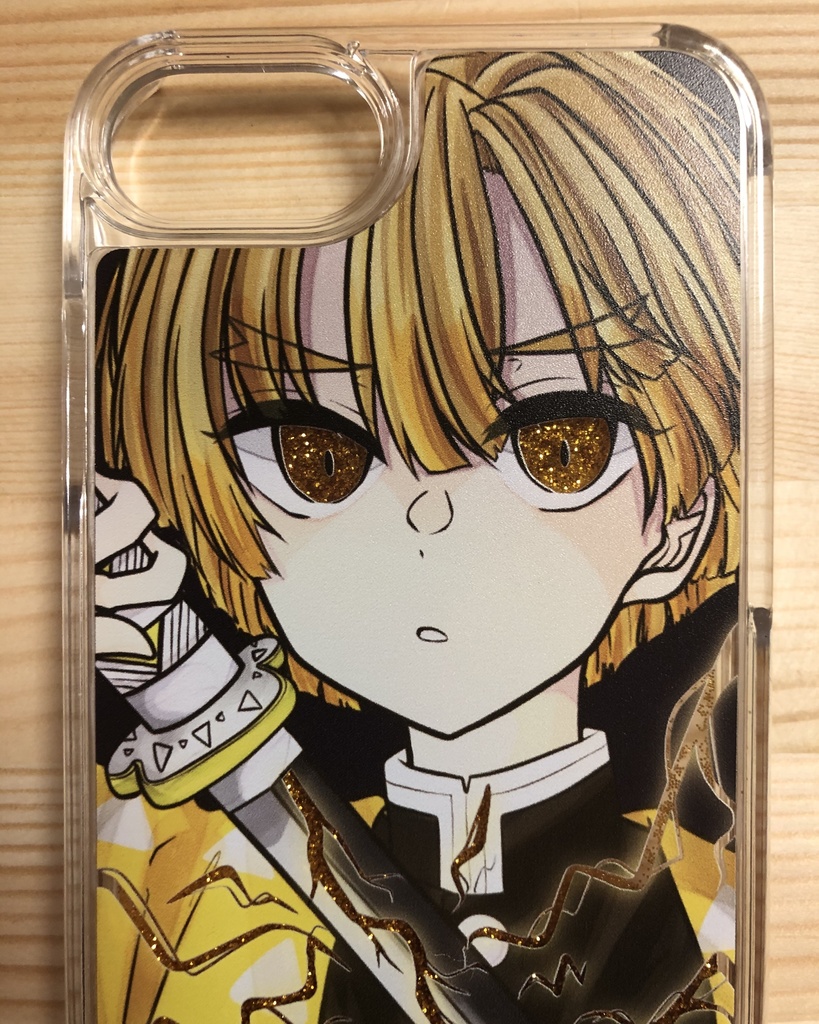 我妻善逸グリッタースマホケース