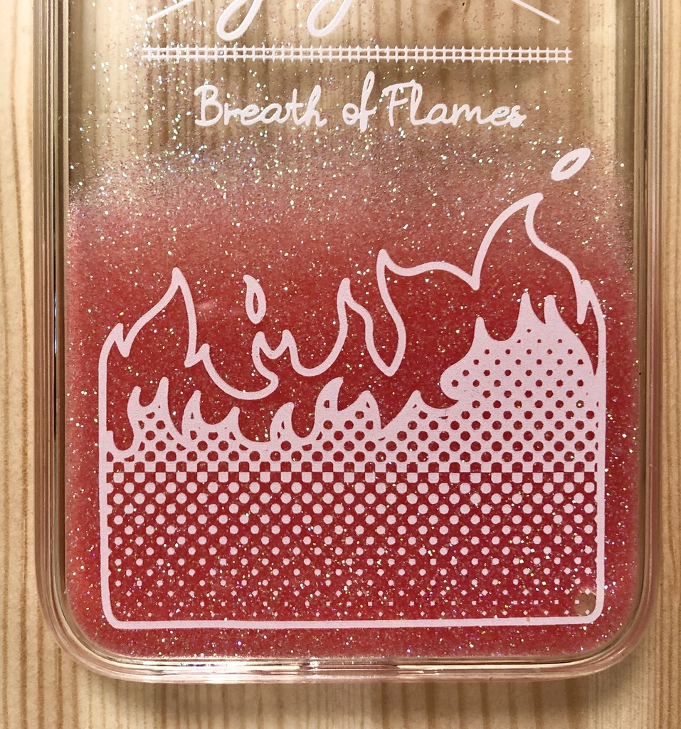 煉獄杏寿郎イメージグリッタースマホケース