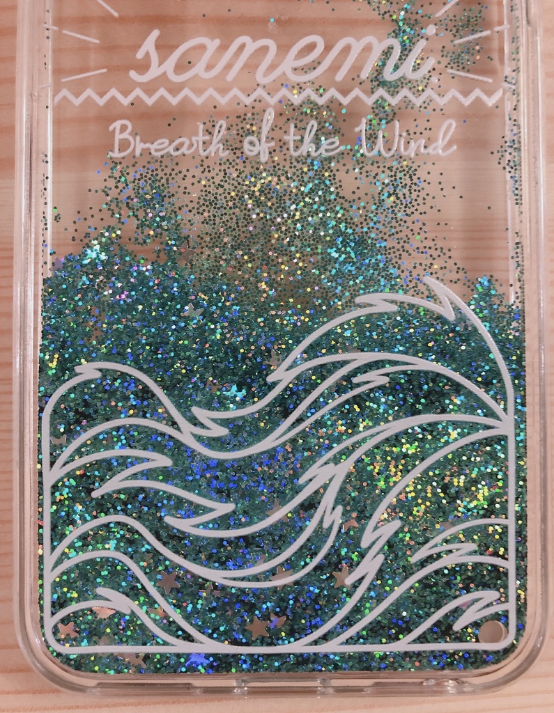 不死川実弥イメージグリッタースマホケース