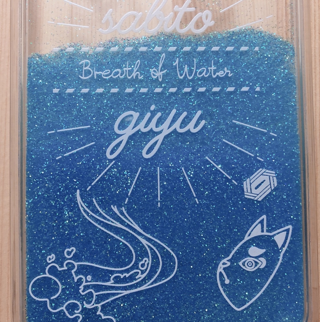 錆兎 義勇 イメージグリッタースマホケース