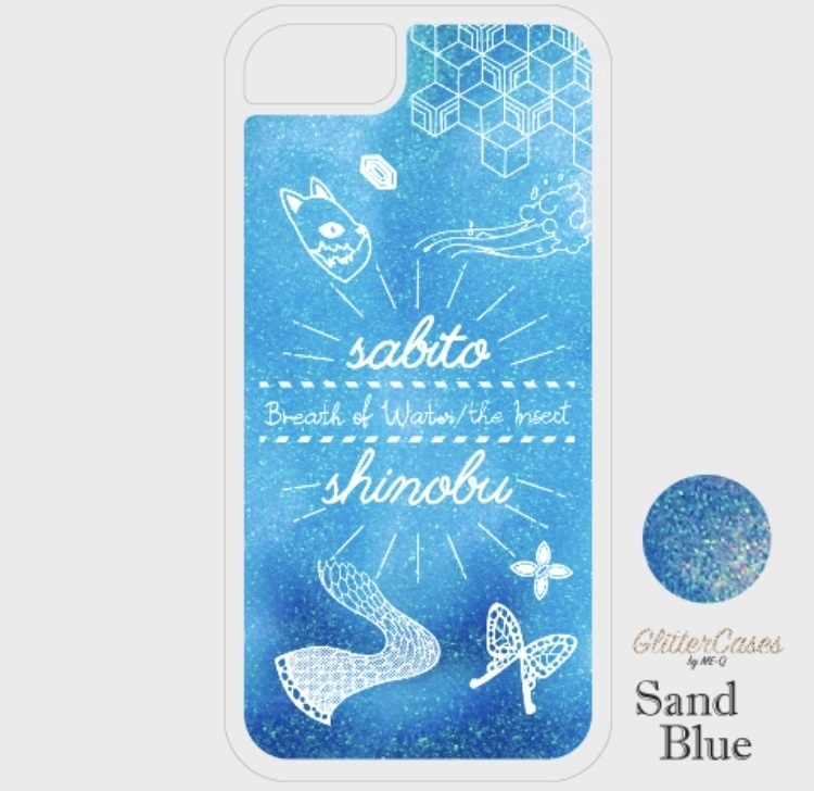 錆兎 胡蝶しのぶイメージグリッタースマホケース