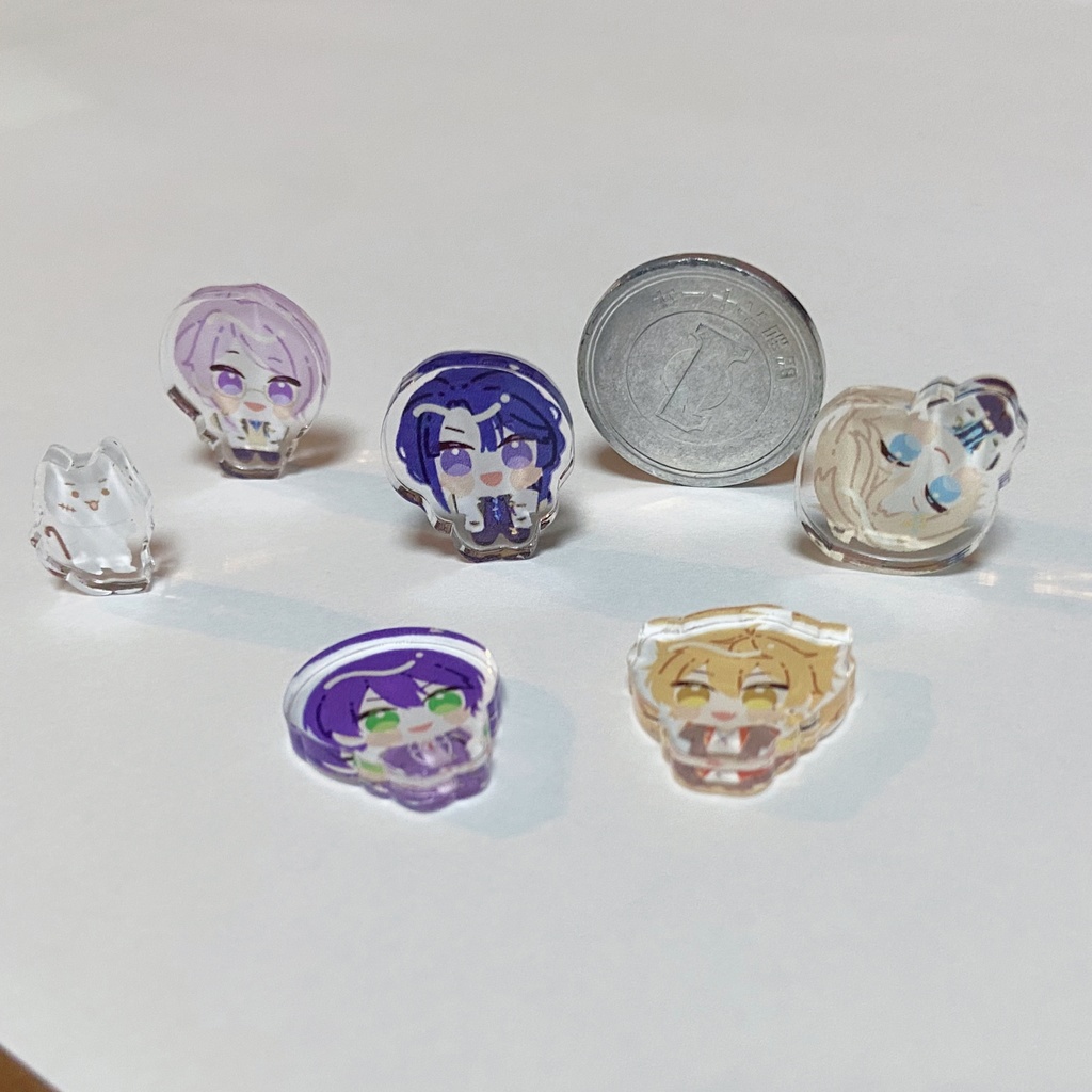 【非公式】デフォルメアクリルパーツ