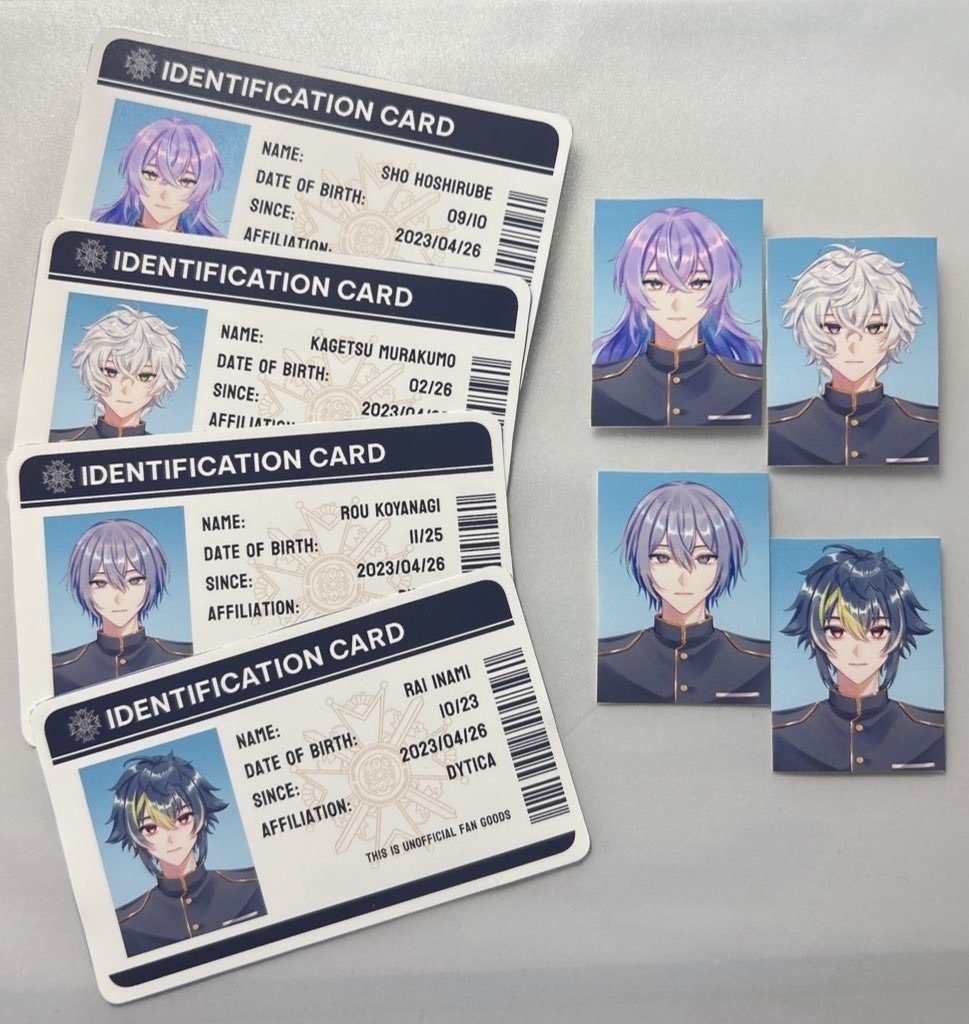 【非公式】Dyticaアクリルスタンドセット