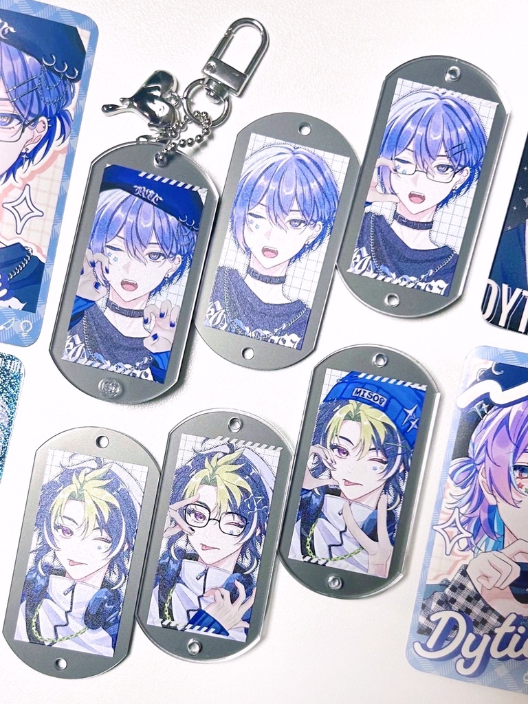 【非公式】着せ替えアクリルキーホルダー