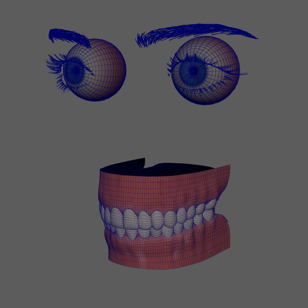 素体モデルデータ(女性)【個人用】