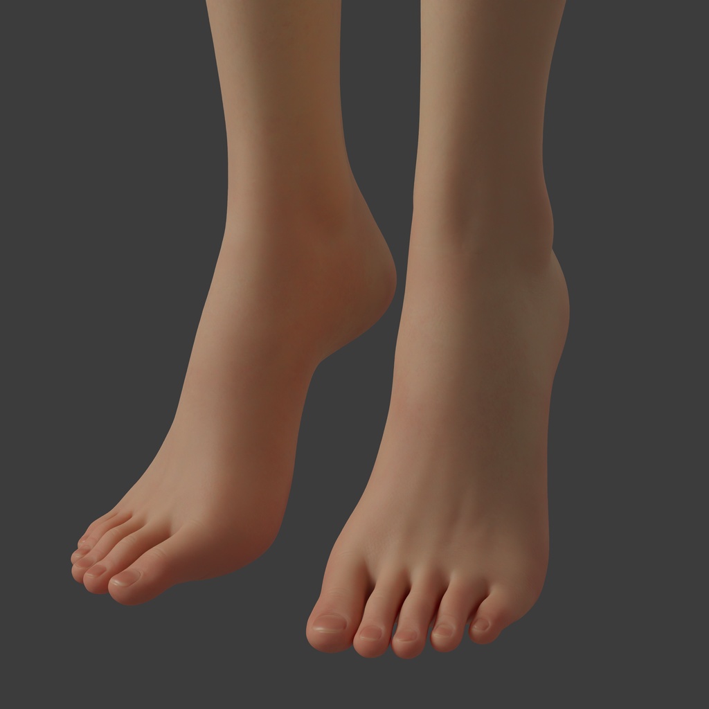 素体モデルデータ(女性)【個人用】