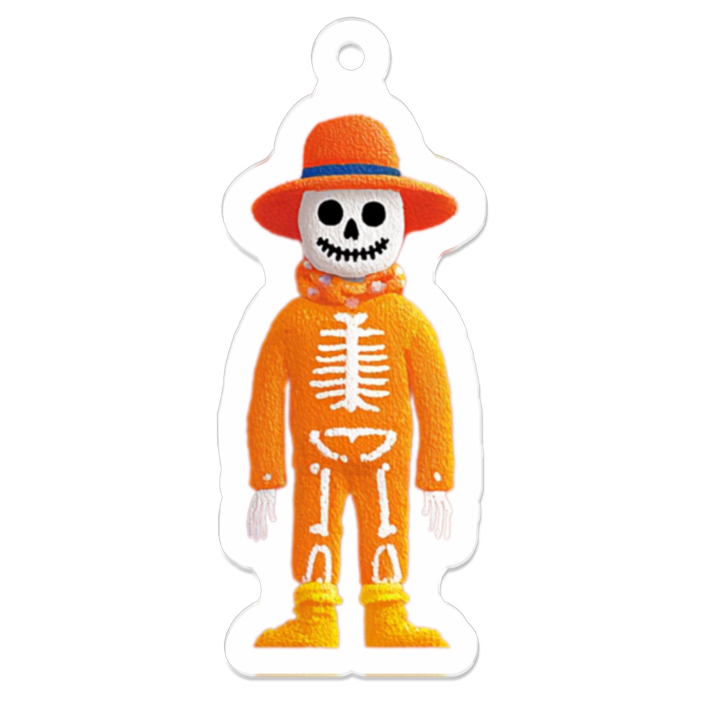 skeleton（骸骨）　アクリルキーホルダー