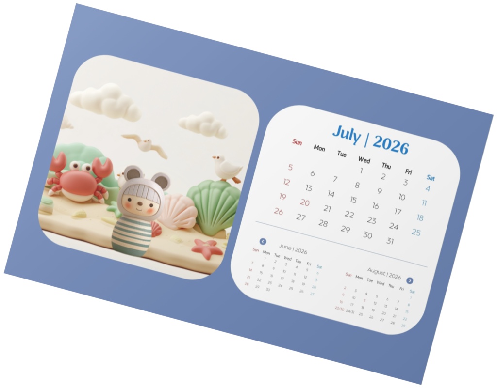 KOKESHI CALENDA 2026