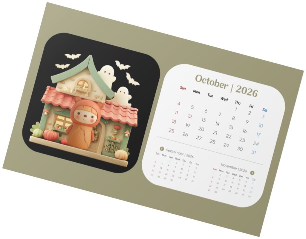 KOKESHI CALENDA 2026