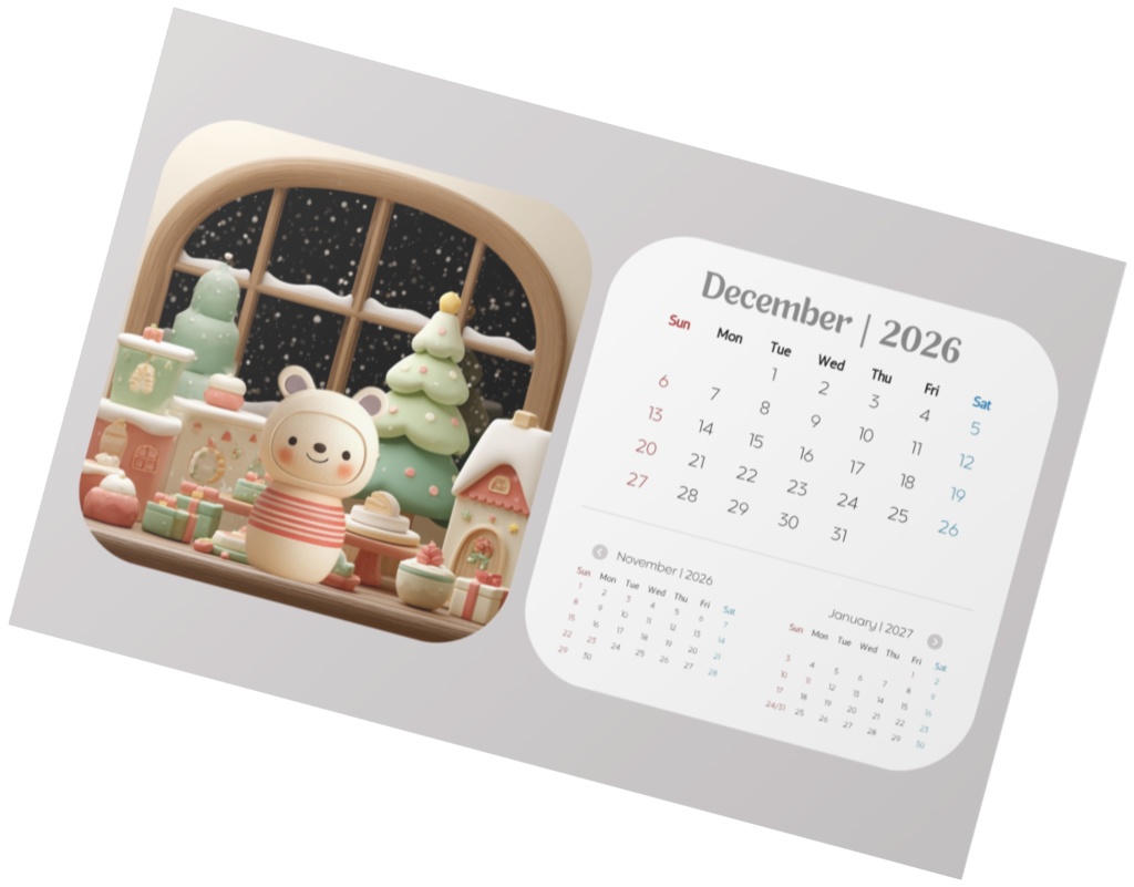 KOKESHI CALENDA 2026