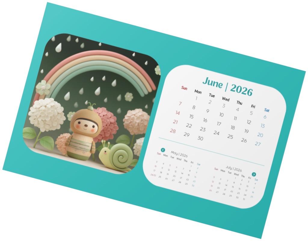 KOKESHI CALENDA 2026