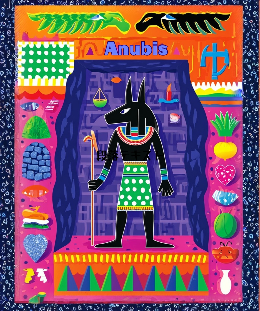 めがね拭き エジプト神話モチーフ