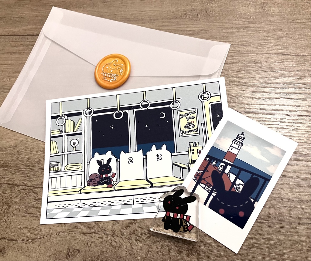 旅うさぎグッズセット