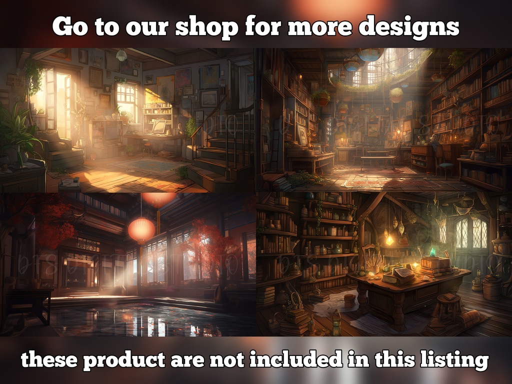 Vtuber Background Animated, Animated Background, stream room background, vtuber room background, animated background twitch, seamless looped, Herbalist Workshop