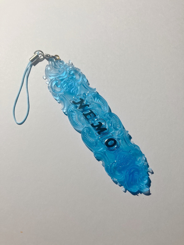 【色が選べる!】ネームキーホルダー