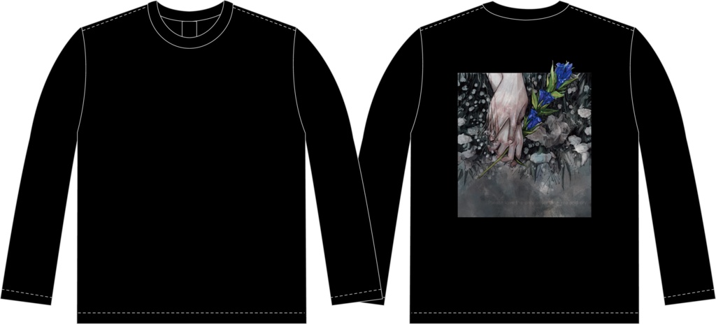 【完売】背面BIGプリントロンT【Free Size】