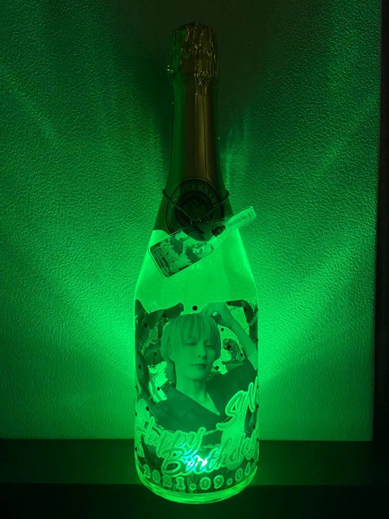 オリジナルシャンパンボトル【空き瓶】