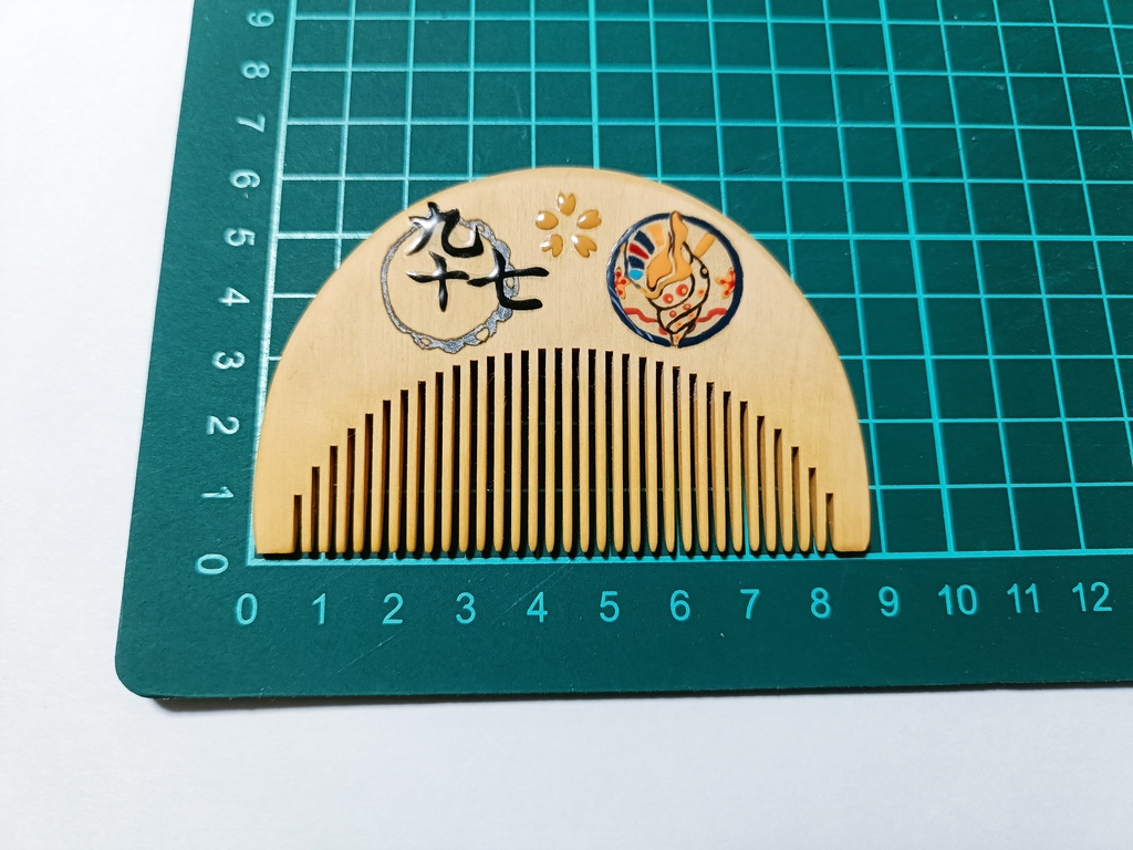 【刀剣乱舞】山伏国広〈近侍モチーフつげ櫛/初〉