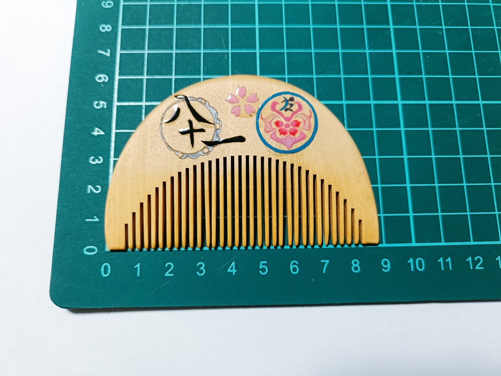 【刀剣乱舞】宗三左文字〈近侍モチーフつげ櫛/初〉