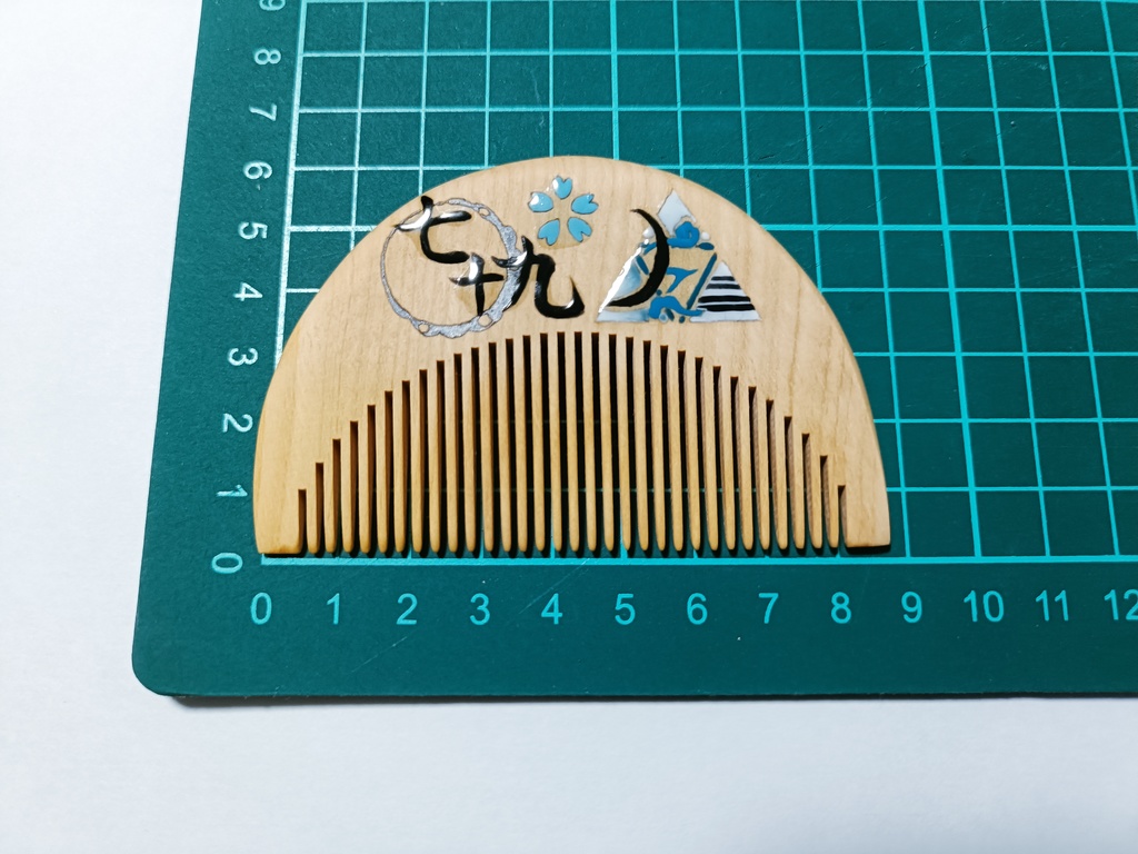 【刀剣乱舞】江雪左文字〈近侍モチーフつげ櫛/初〉