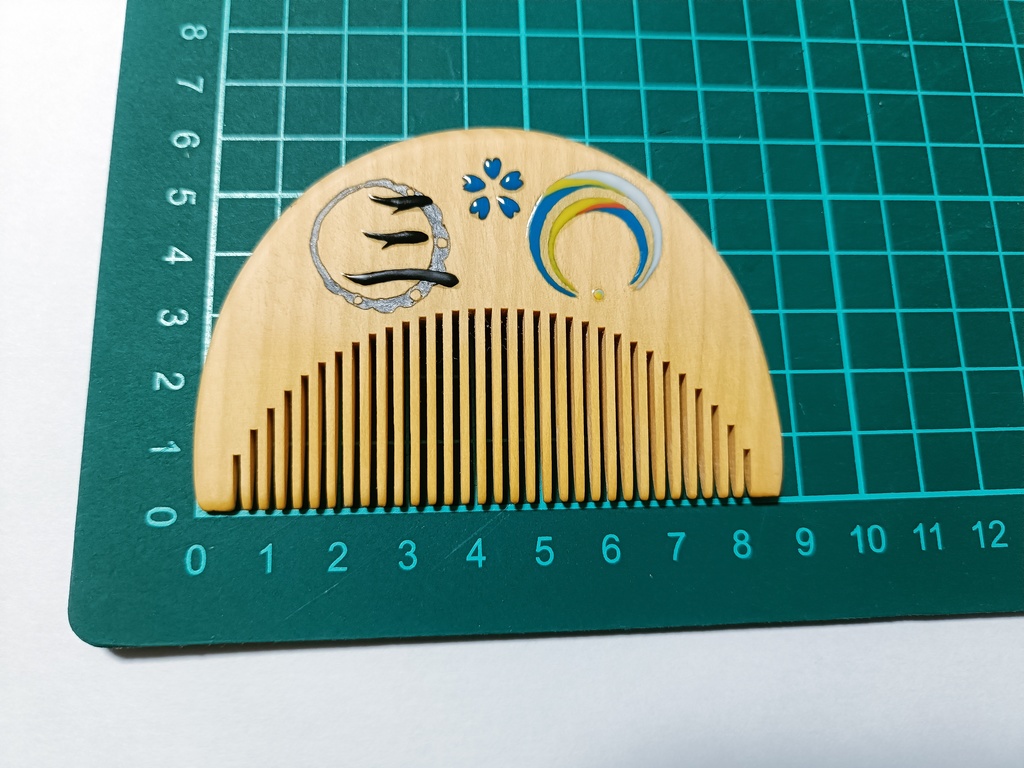 【刀剣乱舞】三日月宗近〈近侍モチーフつげ櫛/初〉