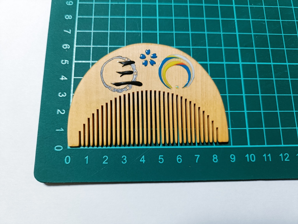 【刀剣乱舞】三日月宗近〈近侍モチーフつげ櫛/初〉