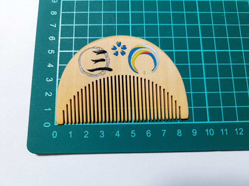 【刀剣乱舞】三日月宗近〈近侍モチーフつげ櫛/初〉