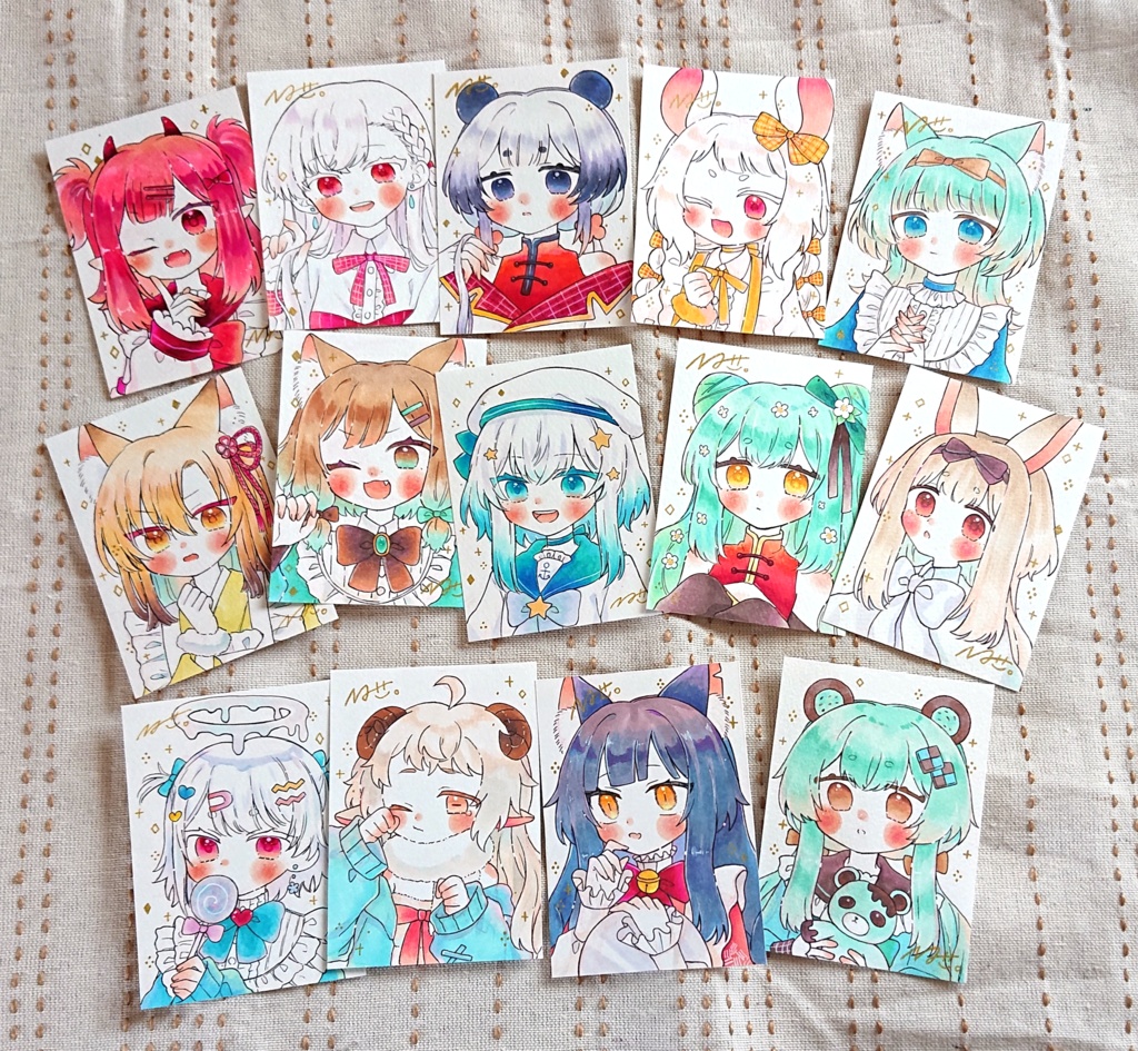 うちのこ原画ガチャ