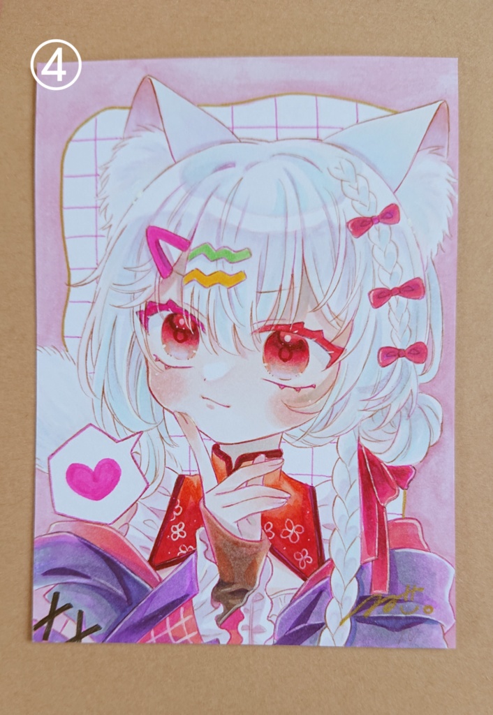 ATCサイズの猫ちゃん