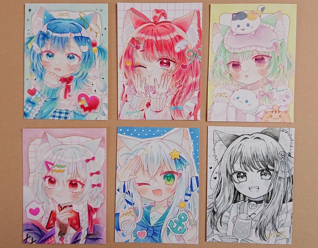 ATCサイズの猫ちゃん