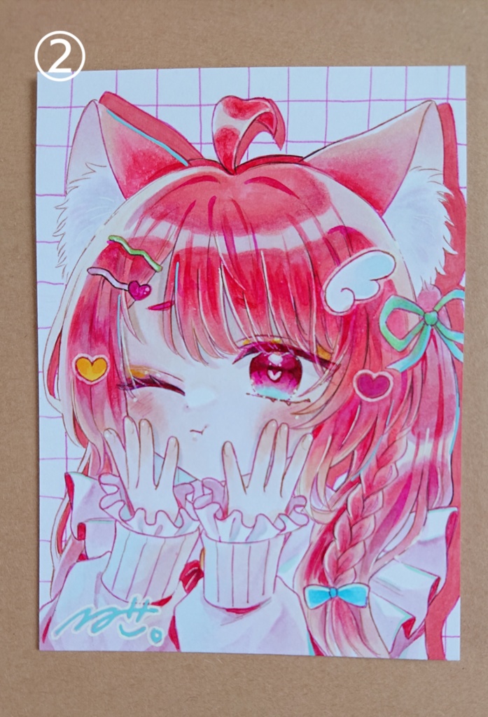 ATCサイズの猫ちゃん