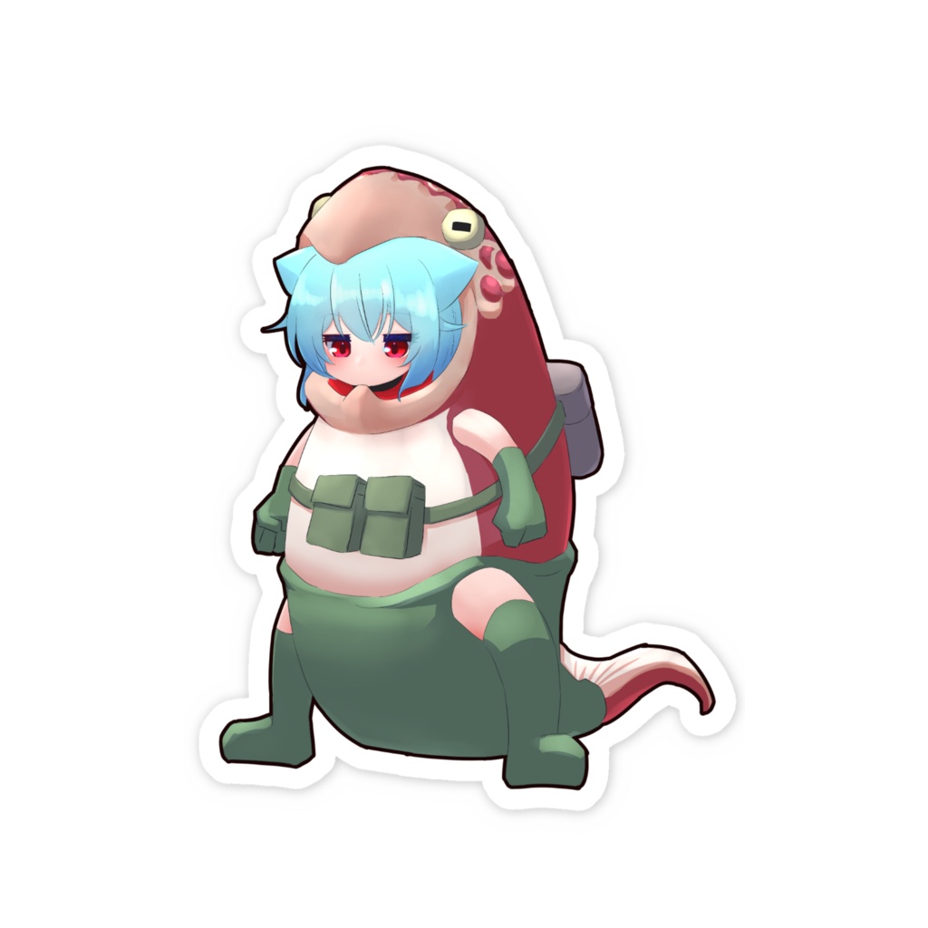 もぐるみあすてっかー