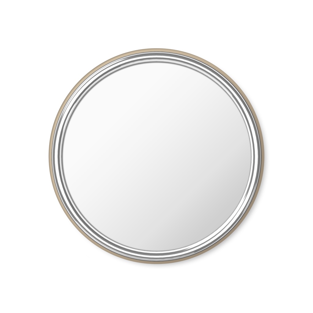 くまみみパーカー女子缶ミラー