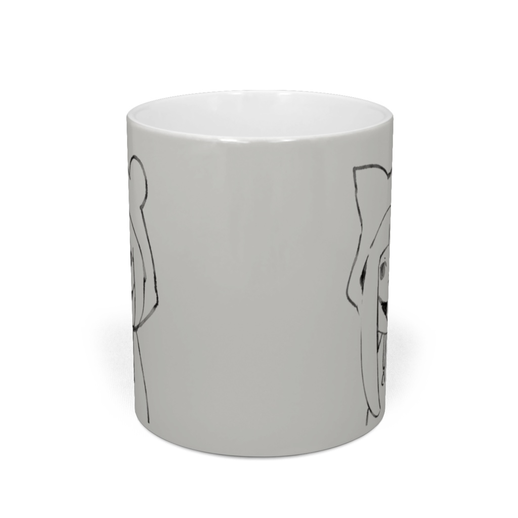 ねこみみ&くまみみパーカー女子マグカップ