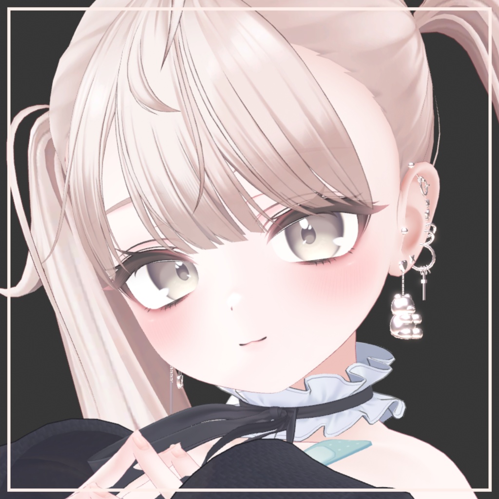 Bear Earring Set
