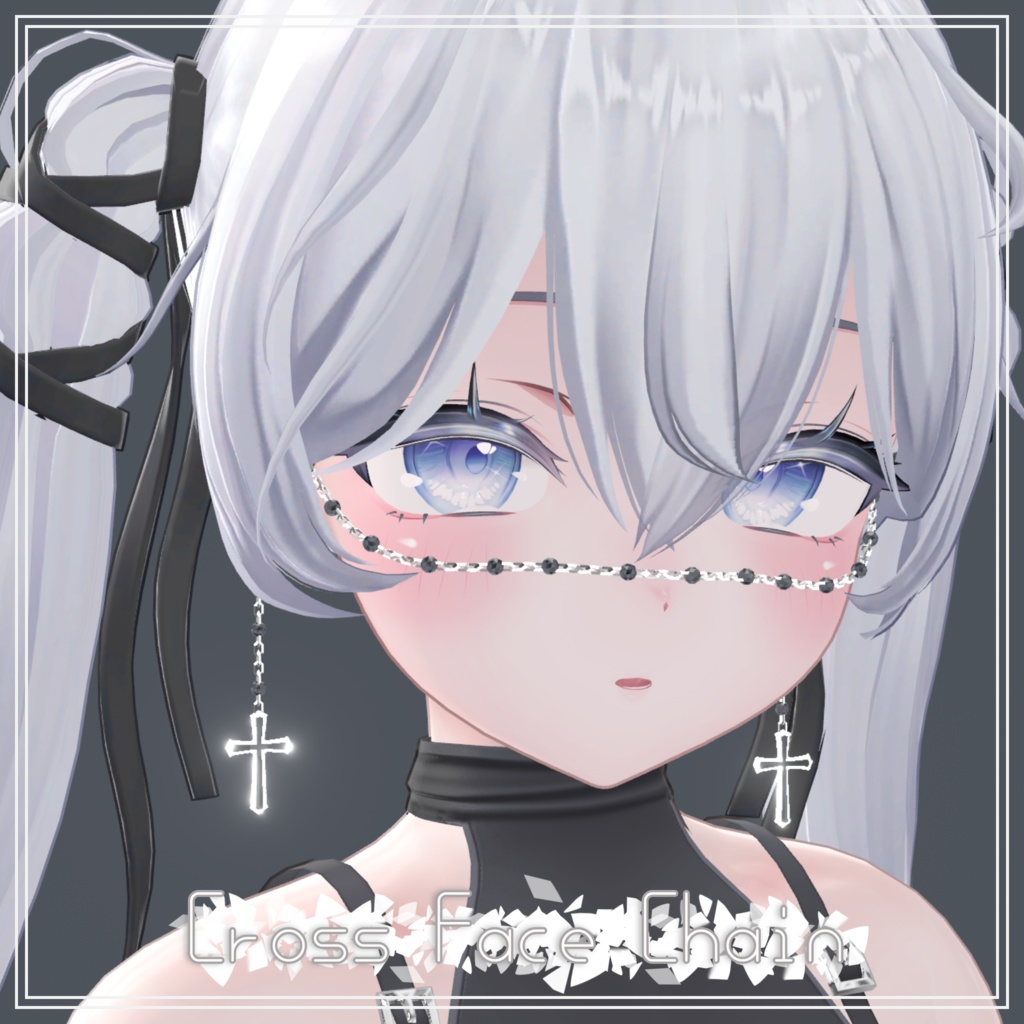 Cross Face Chain【5アバター対応】