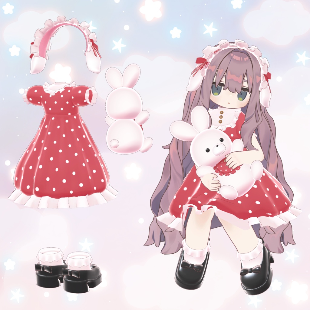 BABY RABBIT【3アバター対応】