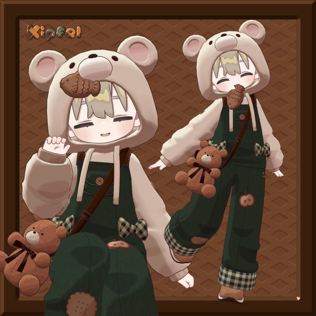 Autumn Bear【5アバター対応】