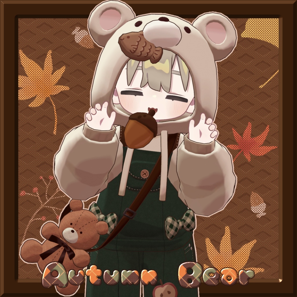 Autumn Bear【5アバター対応】