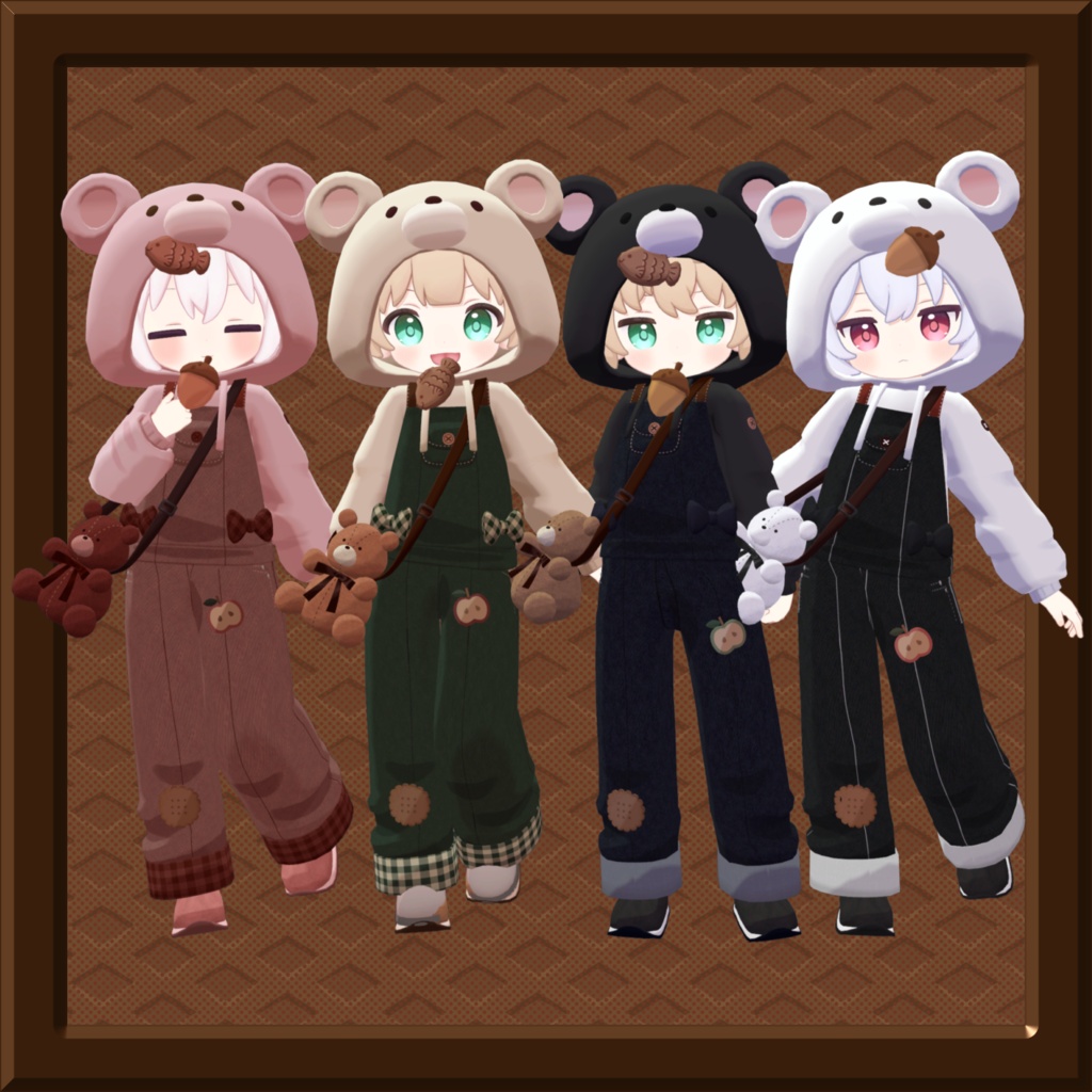 Autumn Bear【12アバター対応】