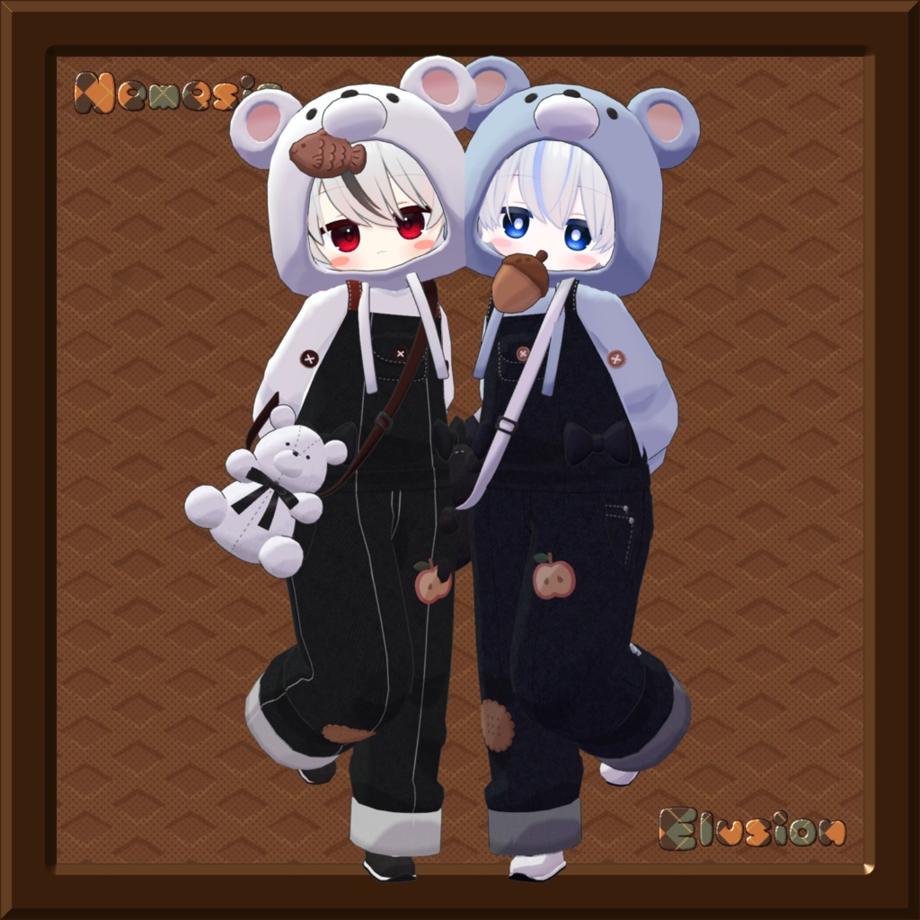 Autumn Bear【5アバター対応】