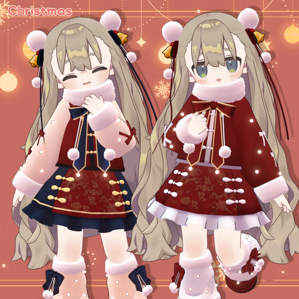 【無料あり】ぽわぽわ◎ちゃいな【3アバター対応】