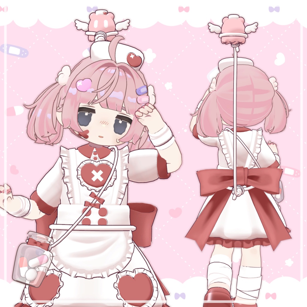 見習いナース【3アバター対応】