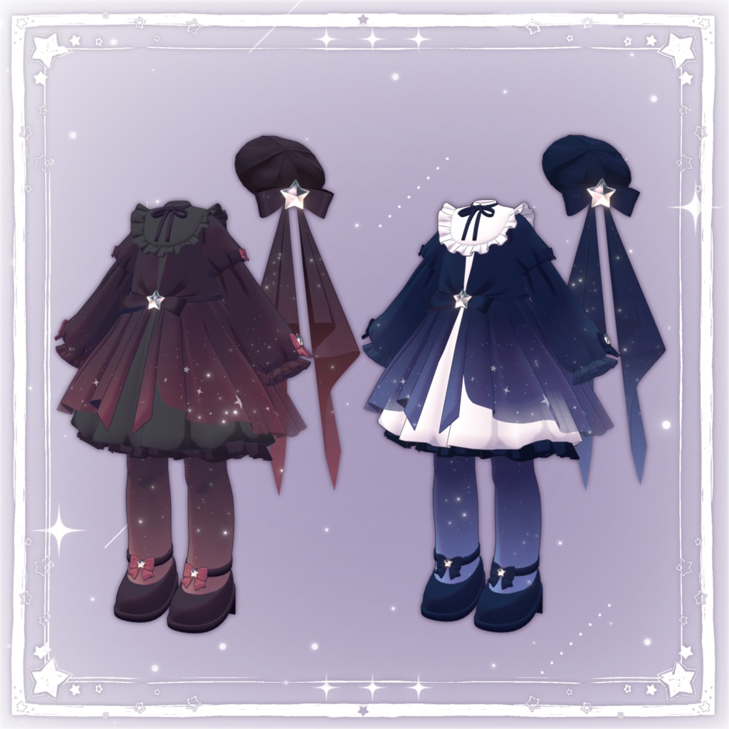 星を夢見る【髪型+衣装】
